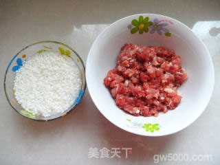 珍珠丸子的做法步骤：1