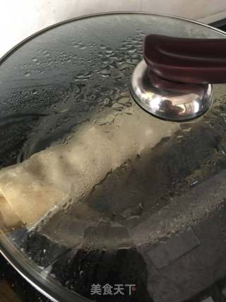 千张肉卷的做法步骤：11