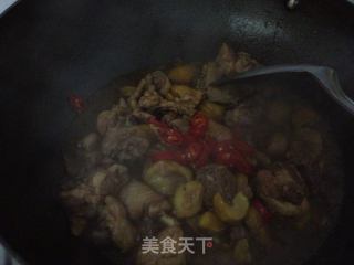 板栗烧鸡的做法步骤：10