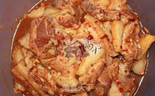 农家粉蒸肉的做法步骤：2