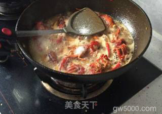 潜江风味油焖大虾的做法步骤：7