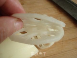香脆藕夹的做法步骤：1