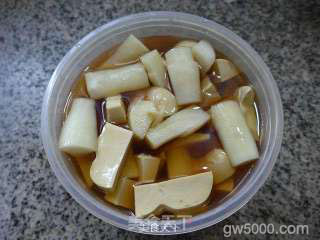 香糟茭白小素鸡的做法步骤：7