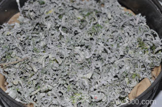 荠菜麦饭的做法步骤：5