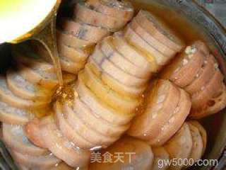 蜜汁蓝莓莲藕的做法步骤：14