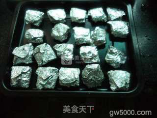 香烤荷叶肉丸--烤箱版的做法步骤：7