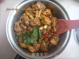 三杯鸡的做法步骤：11