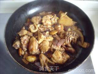 用九层塔点亮名菜的醇香诱人-----三杯鸡饭的做法步骤：7