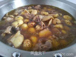 香油板栗鸡的做法步骤：7