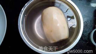 莲藕酿的做法步骤：2