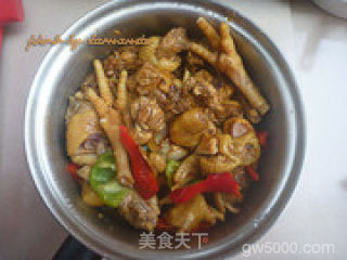 三杯鸡的做法步骤：9