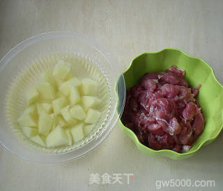 土豆粉蒸肉的做法步骤：3