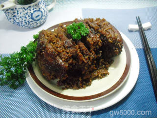 米粉蒸肉的做法步骤：10