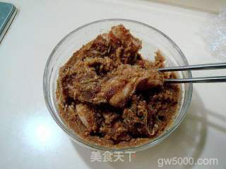 时令美食“荷叶粉蒸肉”的做法步骤：14
