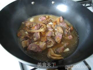 我的锅：热滋滋 辣呵呵 的美味菜--板鸭莴笋香锅的做法步骤：7