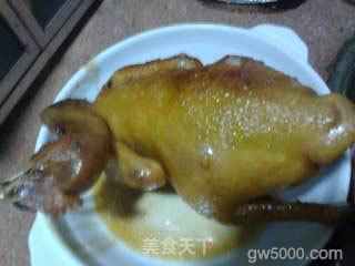 三杯鸡的做法步骤：7