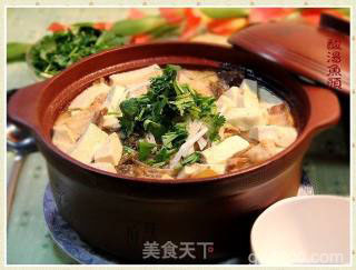 冬季泡菜吃法“酸汤鱼头”的做法步骤：15