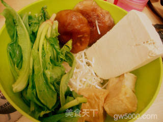 黔式辣味豆腐锅的做法步骤：1