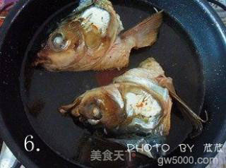 麻辣干锅鱼头 （电饭锅版）的做法步骤：6