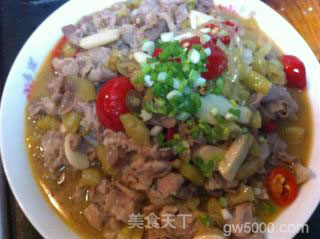 酸汤肥牛的做法步骤：15