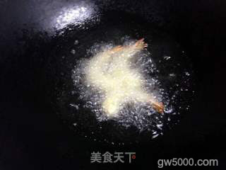 黄金凤尾虾的做法步骤：10