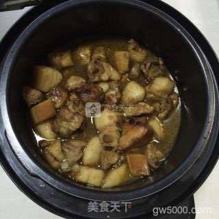 笋干红烧肉的做法步骤：7