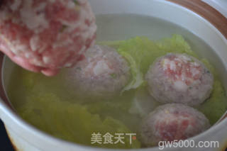 蟹黄狮子头的做法步骤：11