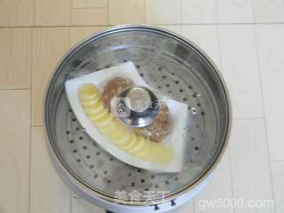 清蒸豆腐狮子头的做法步骤：6