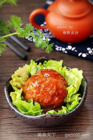 红烧狮子头的做法步骤：17