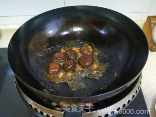 香菇油菜的做法步骤：5