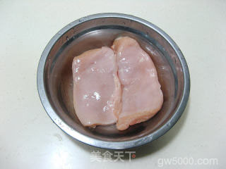 鸡肉香菇油菜的做法步骤:1