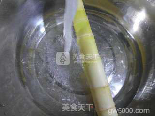 雪菜雷笋年糕汤的做法步骤：2