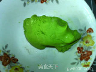 黑芝麻青团的做法步骤:8