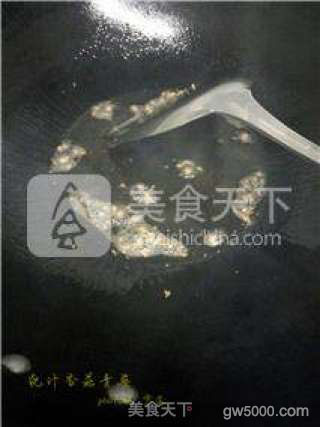 浇汁香菇青菜的做法步骤:6