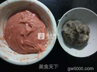 红丝绒糯米团的做法步骤：9