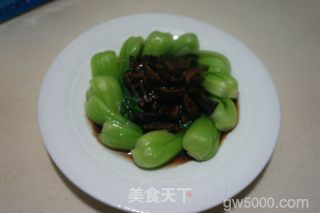 【北京】香菇油菜的做法步骤：7