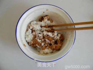 清蒸豆腐狮子头的做法步骤：3