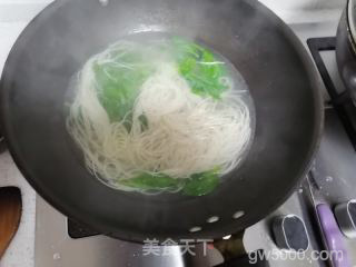 阳春面的做法步骤：6