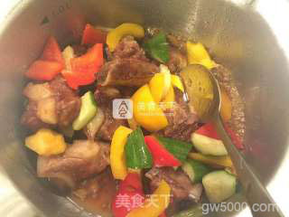 酸甜排骨的做法步骤:9