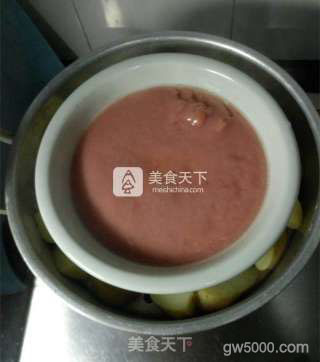 红丝绒糯米团的做法步骤：6