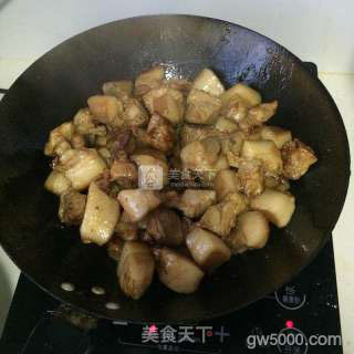 笋干红烧肉的做法步骤：6