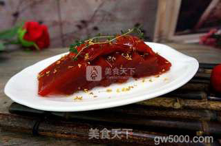 桂花山楂糕-----零添加健康甜点开胃必备的做法步骤:15