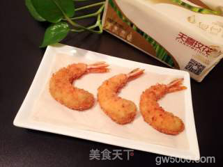 黄金凤尾虾的做法步骤：12