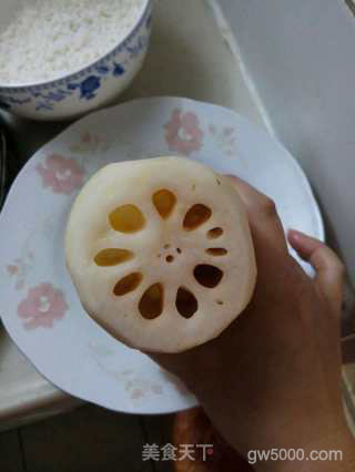 桂花糯米藕的做法步骤：2