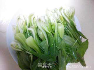 蒜香油菜的做法步骤：2
