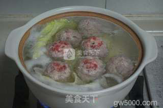 清炖狮子头的做法步骤：5