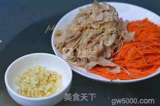 胡萝卜豆筋的做法步骤:6