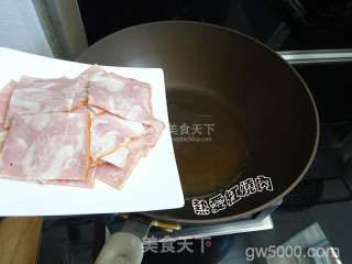 培根香菇油菜的做法步骤：4