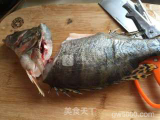 松鼠鳜鱼的做法步骤：2