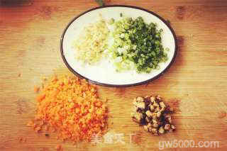 荷香蒸蟹饭的做法步骤：3